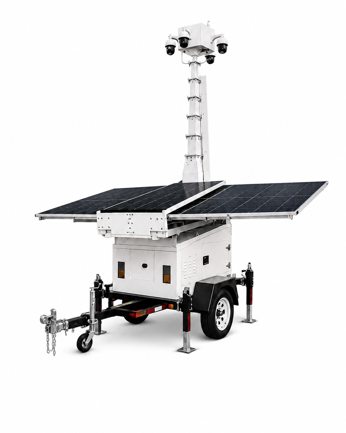 LUMTA S973 solar mobile surveillance trailer