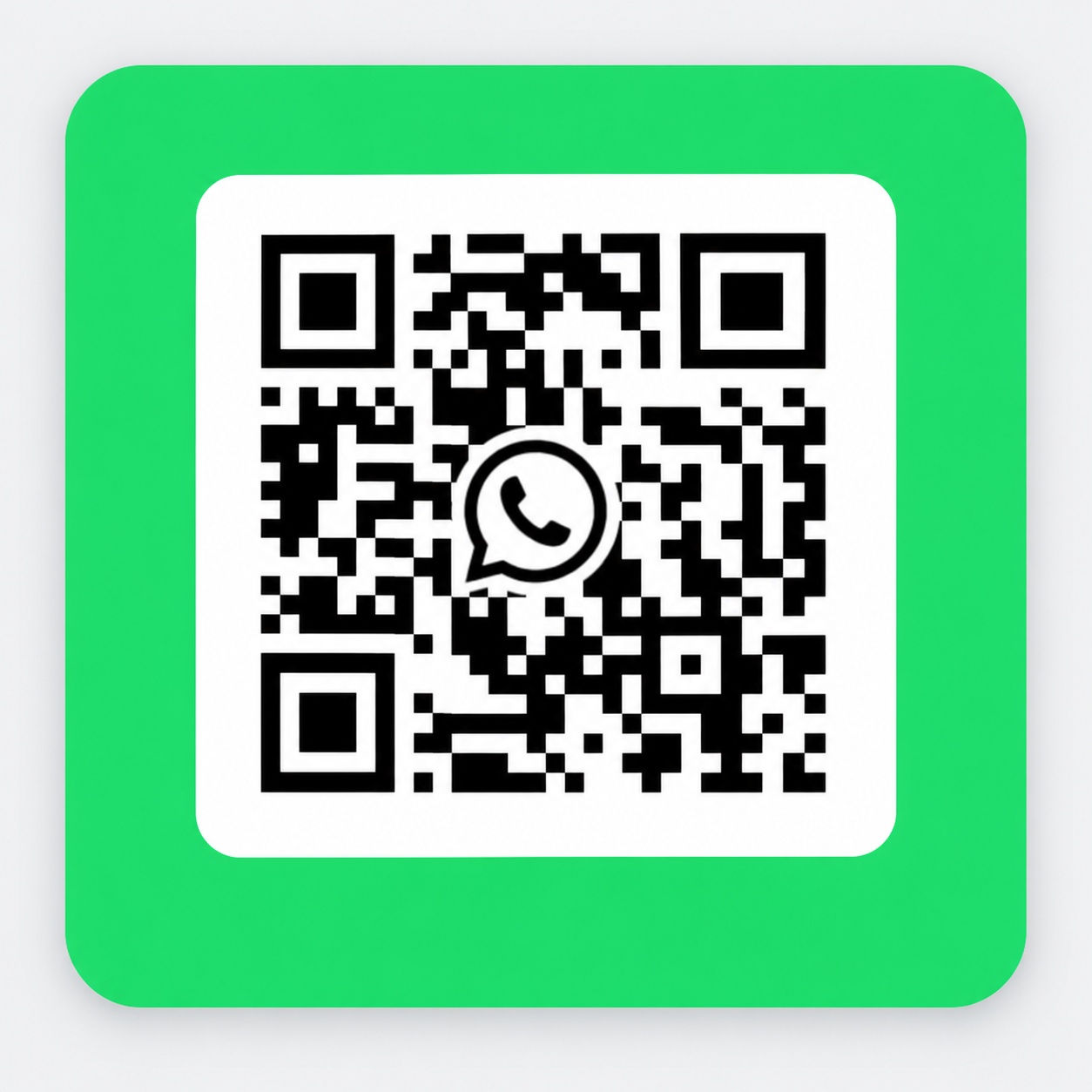 WhatsApp QR code for LUMTA enquiries